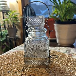 Vintage Victorian-era pickle Castor.